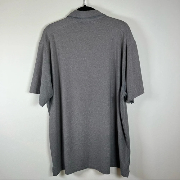 Haus of Grey Matte Grey Men's Golf Polo Shirt Gray Performance Athletic  Size XL - Picture 8 of 13